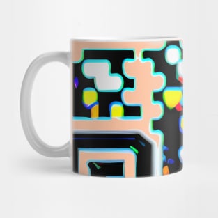 QR code art shape design Mug